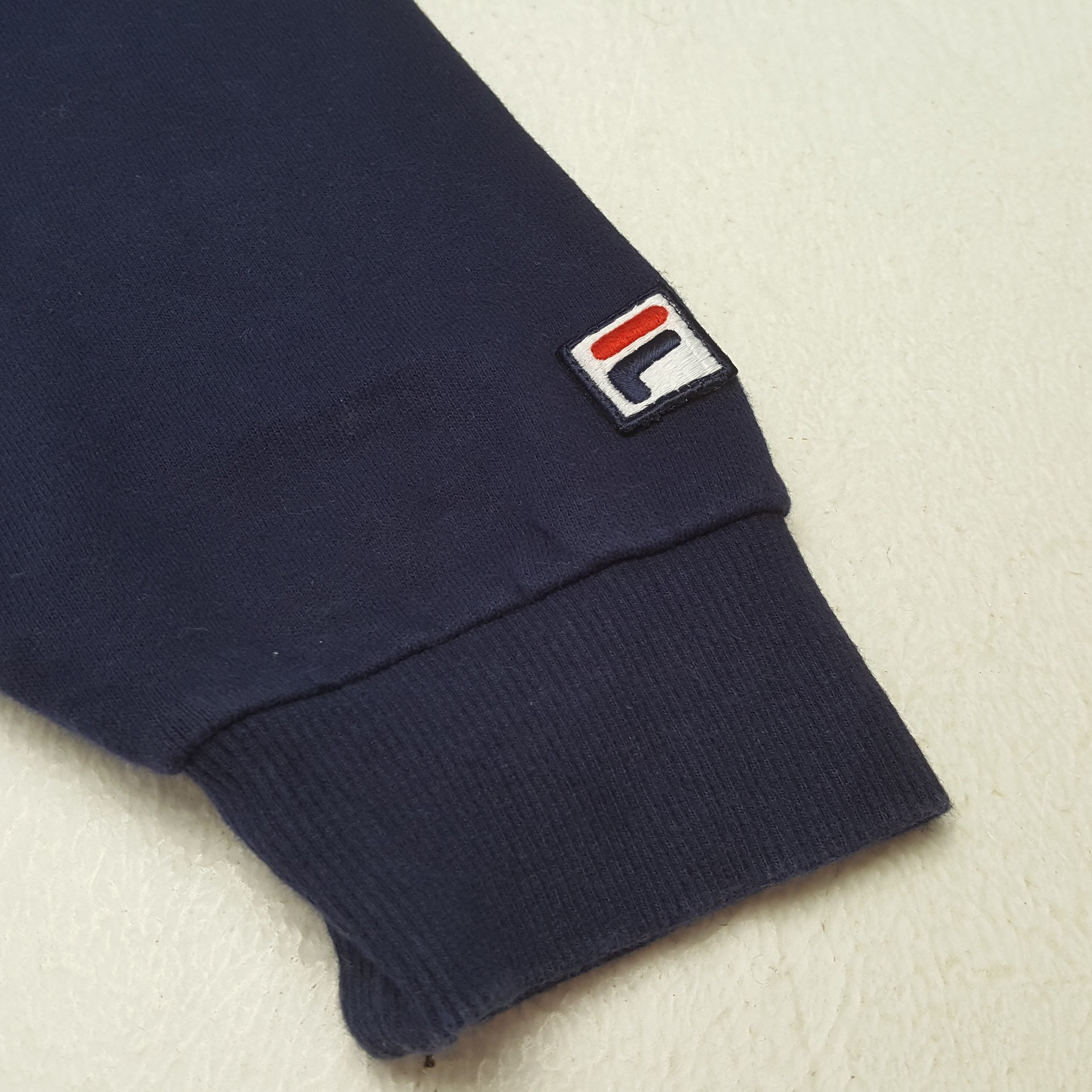 Fila × Vintage FILA Center Spellout Design Sweatshirt Size US M / EU 48-50 / 2 - 6 Thumbnail