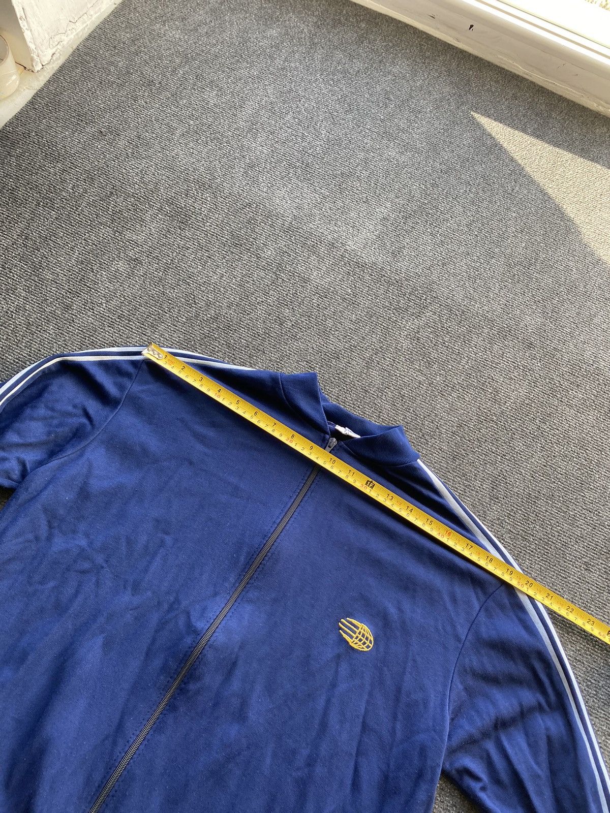 Adidas 🔥Adidas Ventex Vintage 80s Zip Sweatshirt Bomber style blue Size US M / EU 48-50 / 2 - 9 Thumbnail