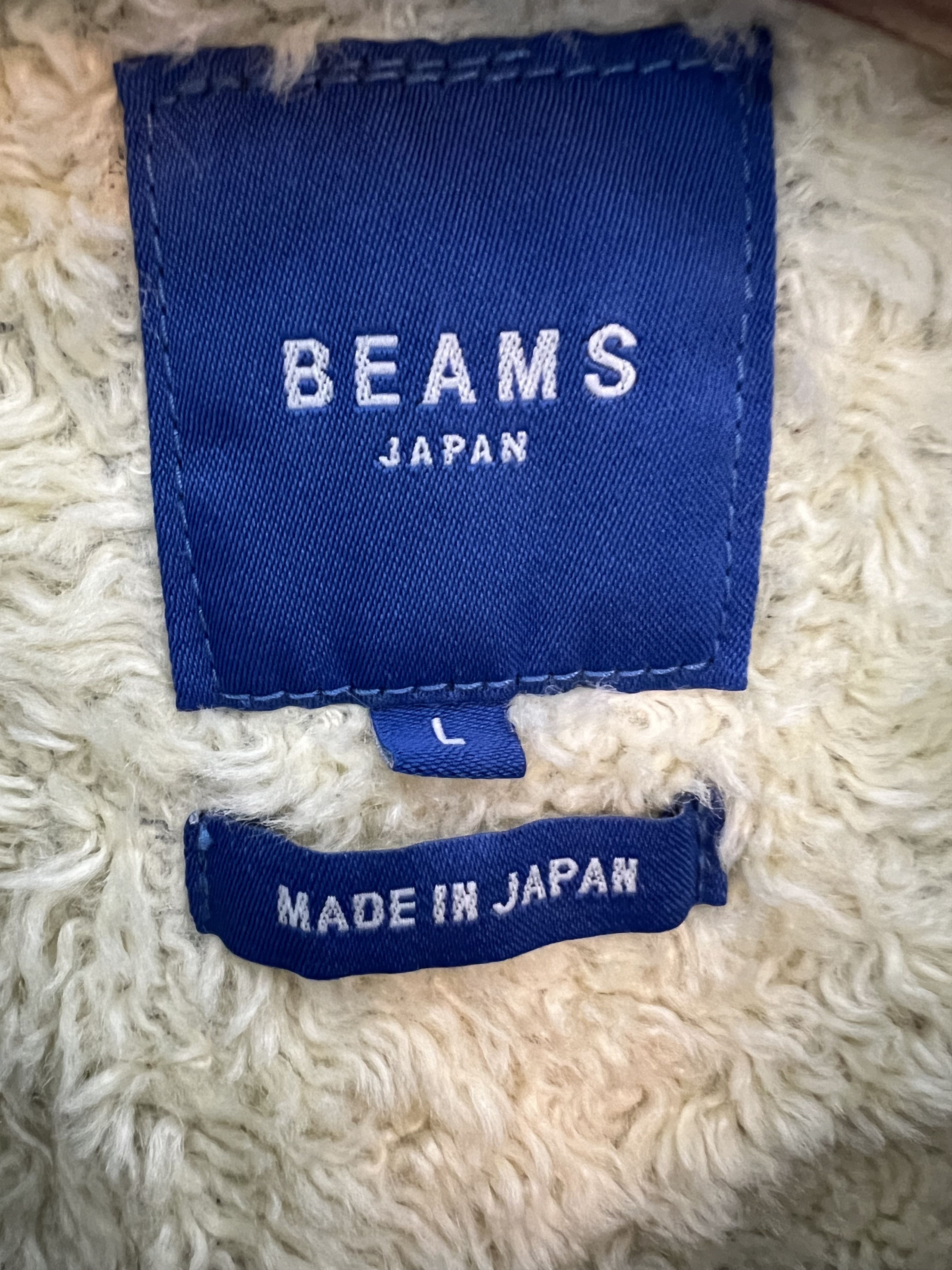 Beams Japan Beams Japan Denim Boa Jacket, Type II, Faux Shearling, JP L Size US M / EU 48-50 / 2 - 5 Thumbnail
