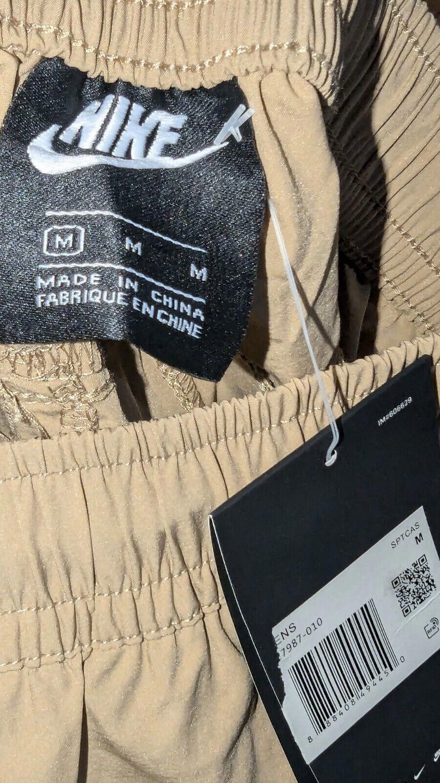 Nike Nike Sportswear Woven Parachute Beige Sweatpants Medium Size US 32 / EU 48 - 4 Thumbnail