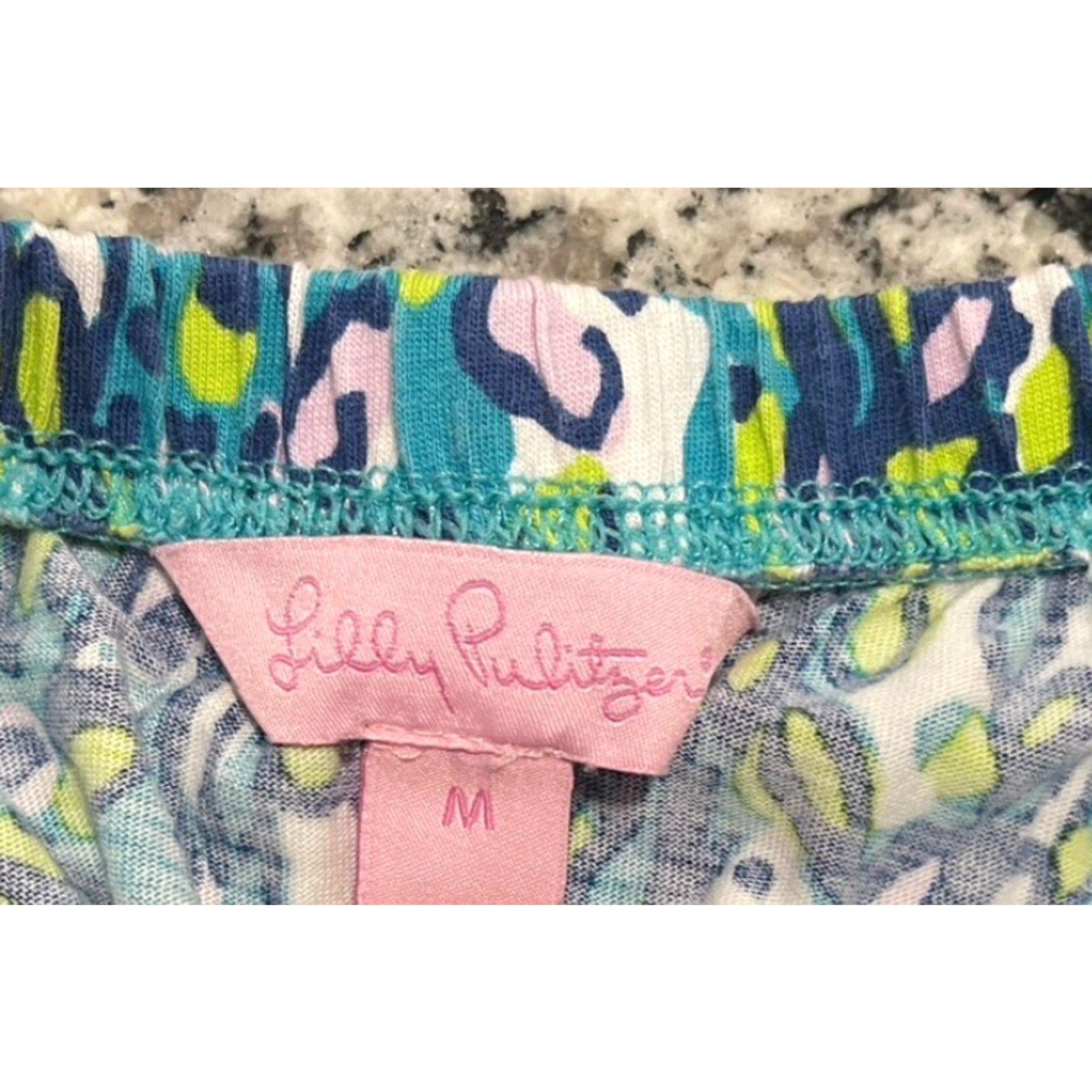Lilly Pulitzer VINTAGE Lilly Pulitzer Windsor Sea Blue Its A Stretch Strapless Dress #82490 Sz Medium Size M / US 6-8 / IT 42-44 - 4 Thumbnail