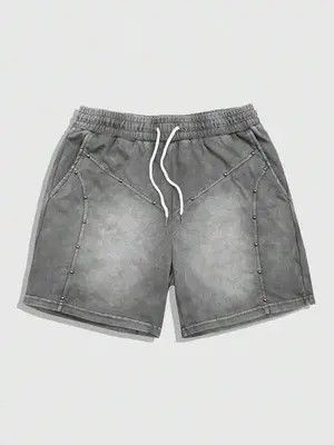 Jean Masumizu x Maki OPIUM Y2K shorts washed Punk Size US 34 / EU 50 - 2 Thumbnail