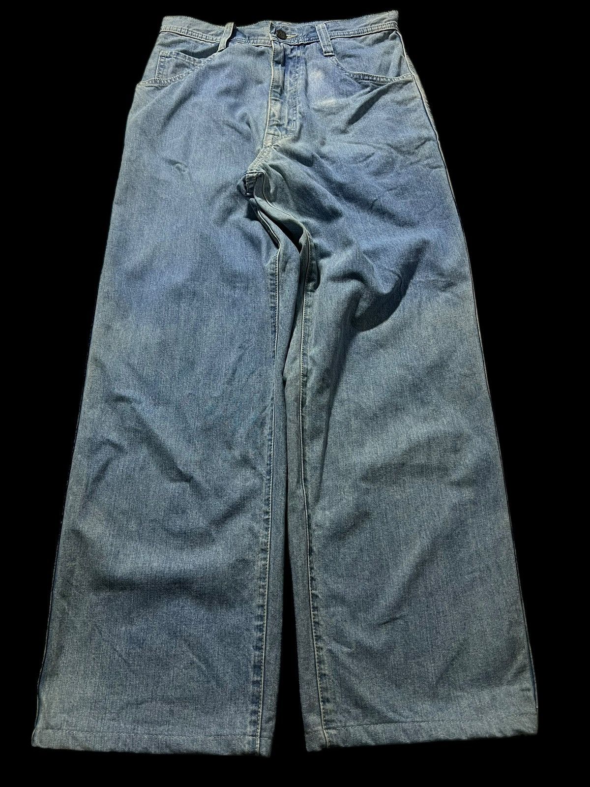If Six Was Nine × Oshkosh 💥Baggy💥Vintage 90’s Oshkosh Mud Wash Backle Back Jeans Size US 28 / EU 44 - 1 Thumbnail