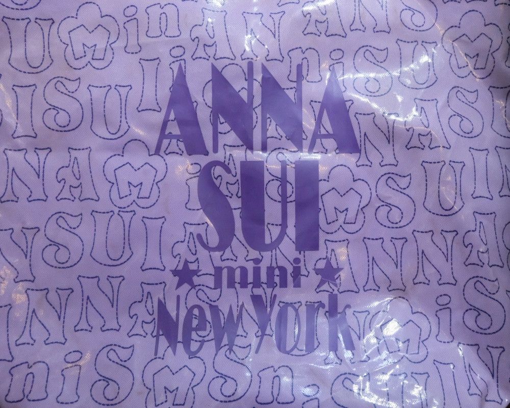 Anna Sui Anna Sui Mini New York Tote Bag Purple Coated Size ONE SIZE - 2 Thumbnail