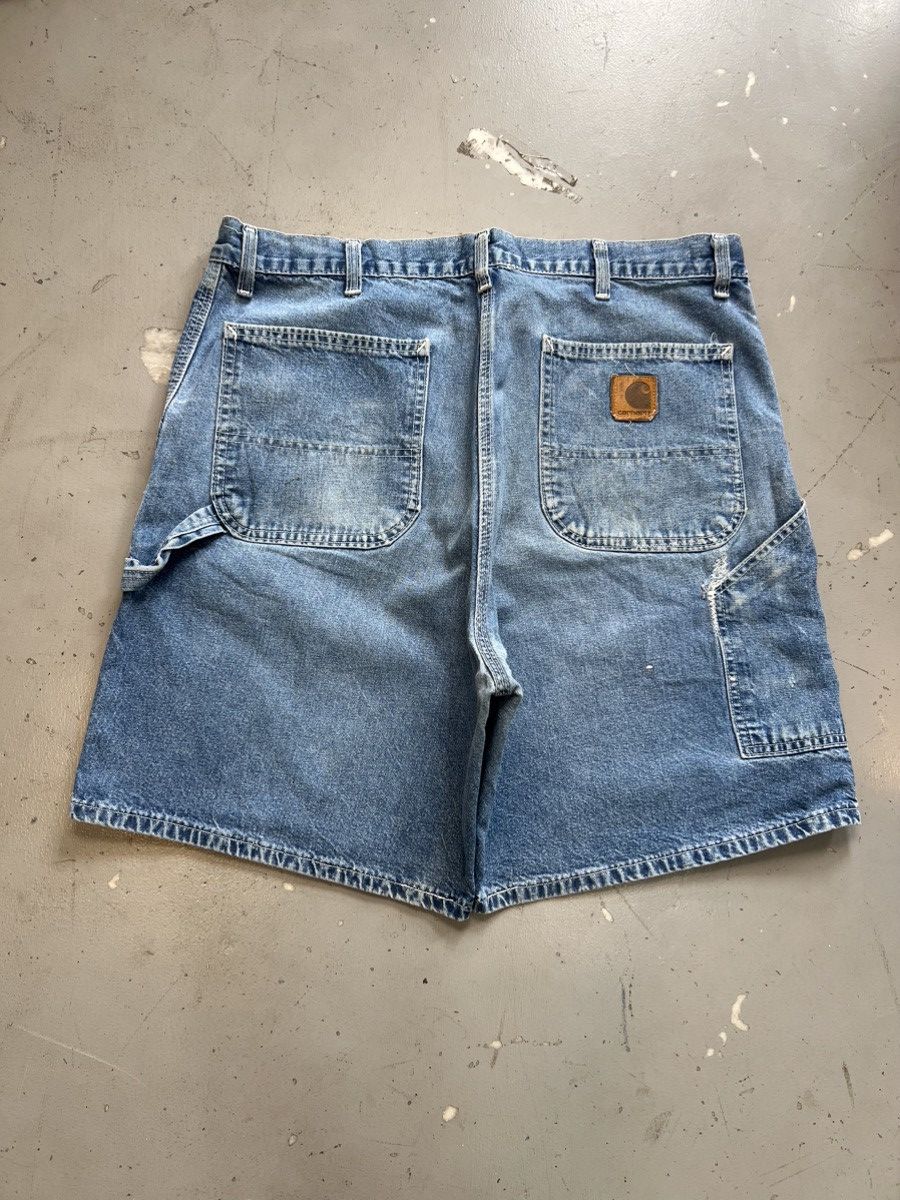 Carhartt × Vintage 90s Vintage Carhartt carpenter short Size US 39 - 6 Thumbnail