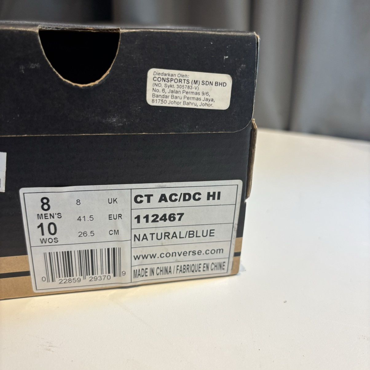 AC/DC AC DC High Voltage x Converse 2009 Size US 9 / EU 42 - 5 Thumbnail