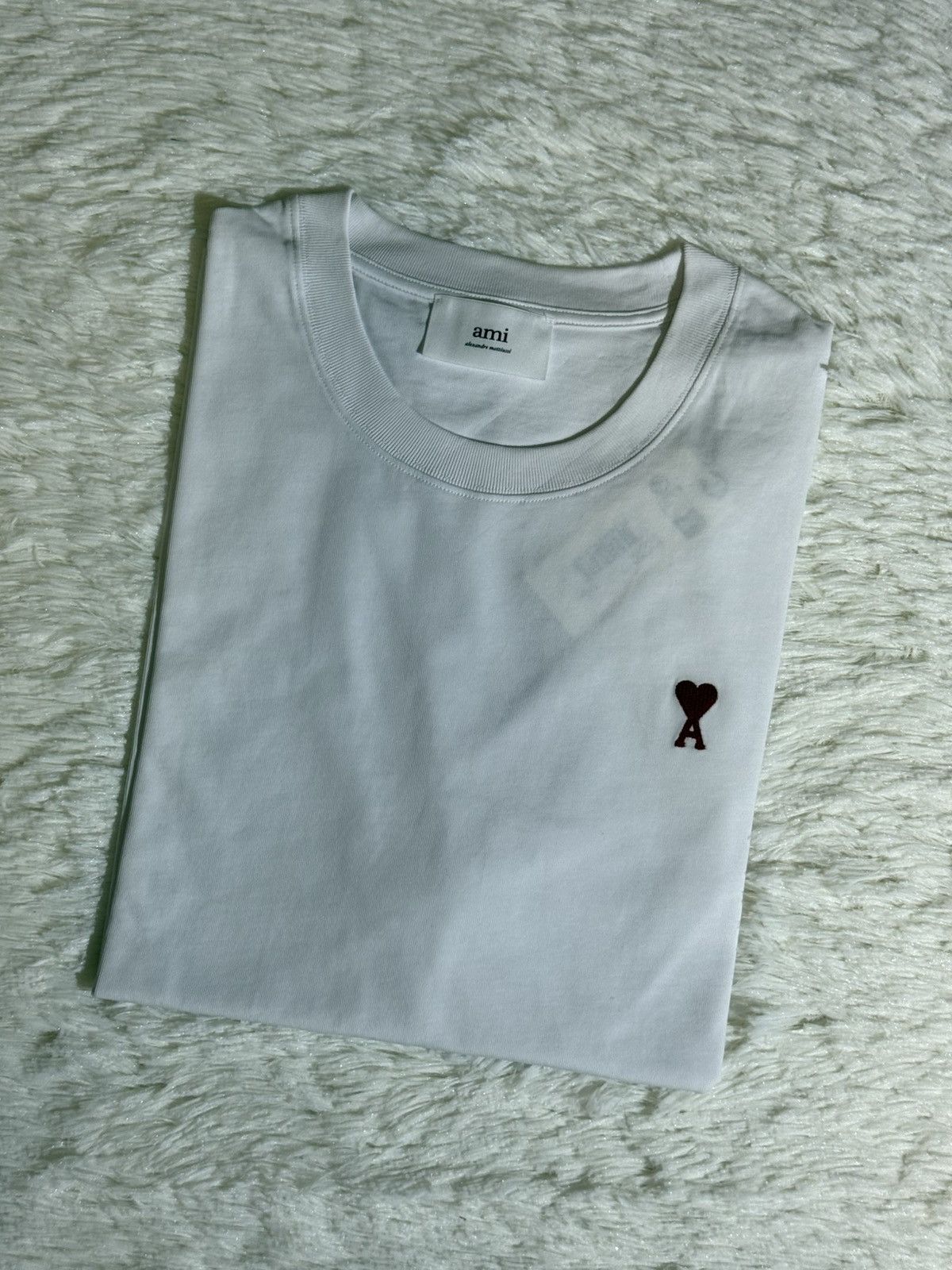 AMI Ami white t shirt Size US L / EU 52-54 / 3 - 1 Thumbnail
