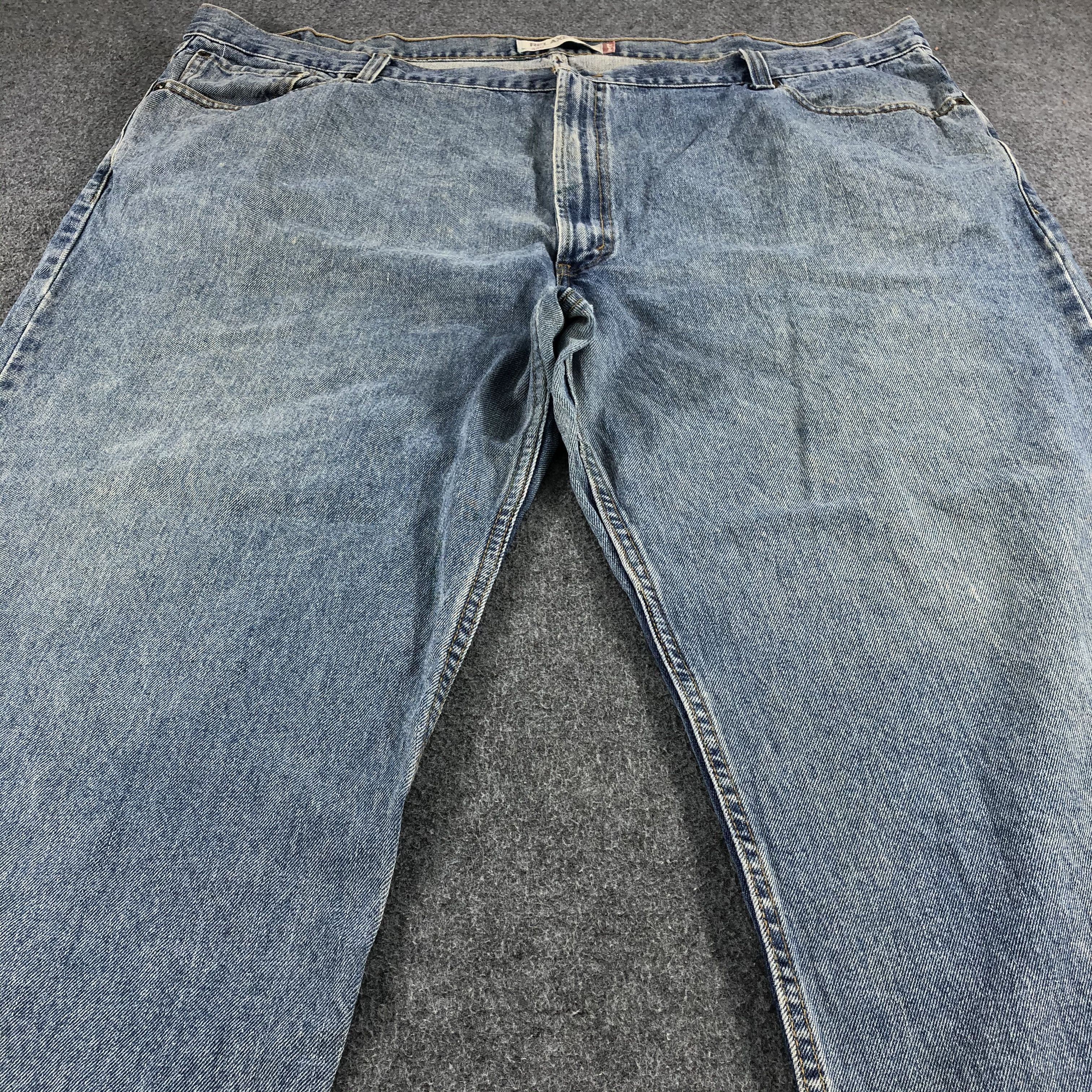 Levi's W50 Light Wash Vintage Levis 550 Jeans-J1166 Size US 44 / EU 60 - 3 Thumbnail