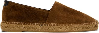 Saint Laurent Paris o1s1wg110724 Espadrilles in Suede in Brown Size US 12.5 / EU 45-46 - 5 Thumbnail