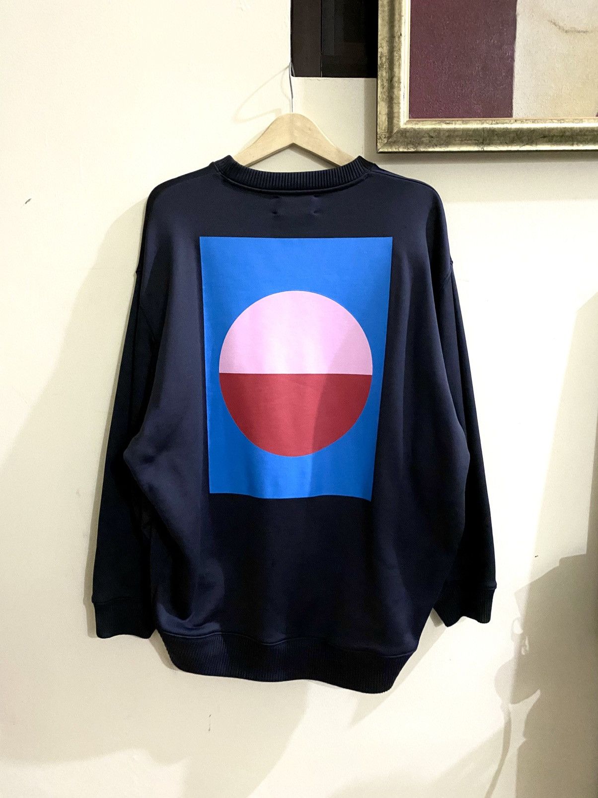 Acne Studios Acne studios SS14 Beta Geometric Oversized Sweatshirt Size US M / EU 48-50 / 2 - 1 Thumbnail