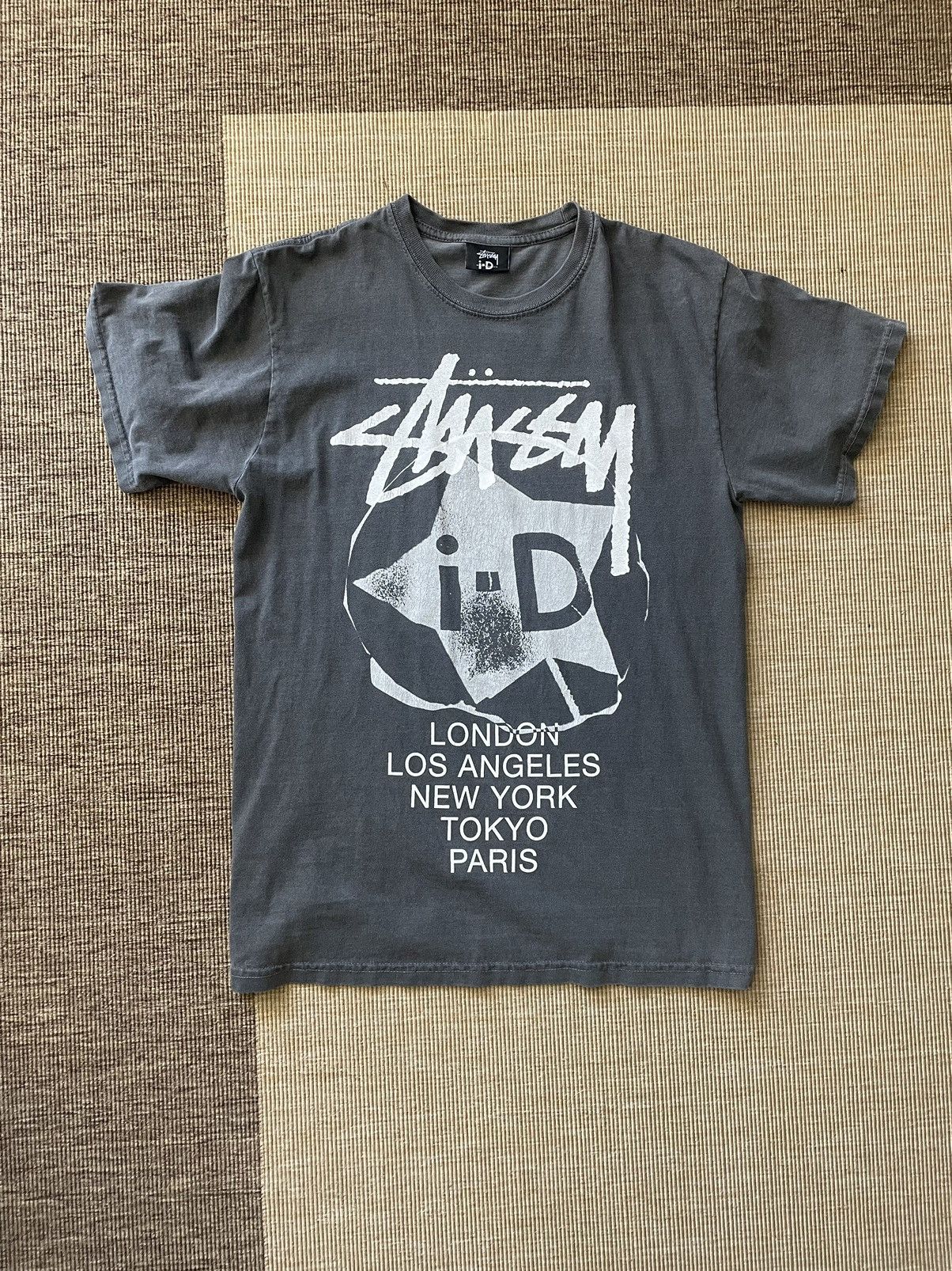 Stussy SUPER RARE Stussy x i-D Mag Tee | Grailed