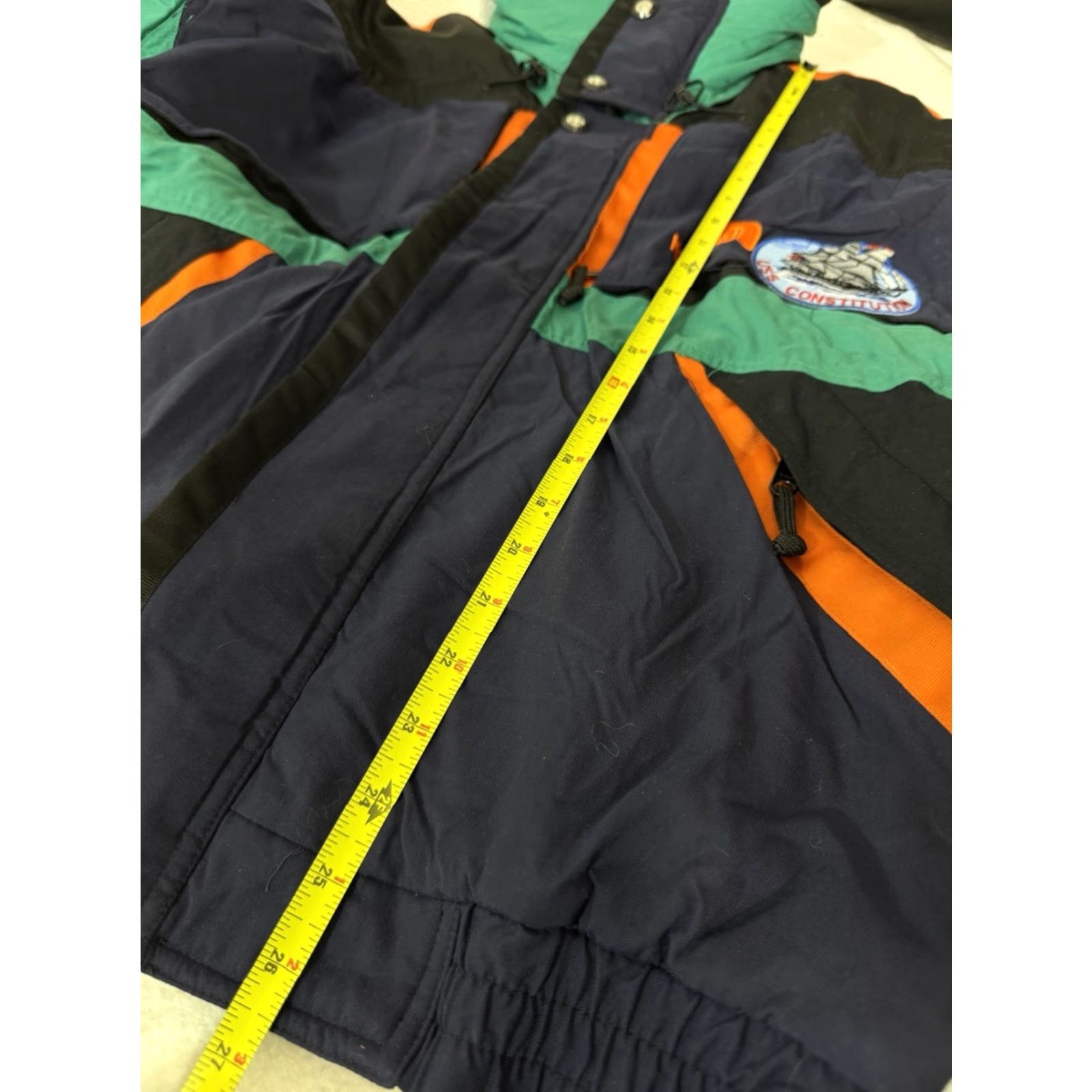 The North Face VINTAGE The North Face Jacket Coat Coat Mens L Blue GoreTex 90s Extreme Gear Ski Weathergear Anorak Winter Size US L / EU 52-54 / 3 - 2 Thumbnail