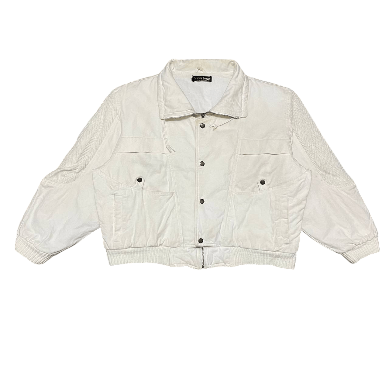 Issey Miyake Vintage Scandal Scoop Bomber Jacket Issey Miyake Inspire Size US L / EU 52-54 / 3 - 1 Thumbnail