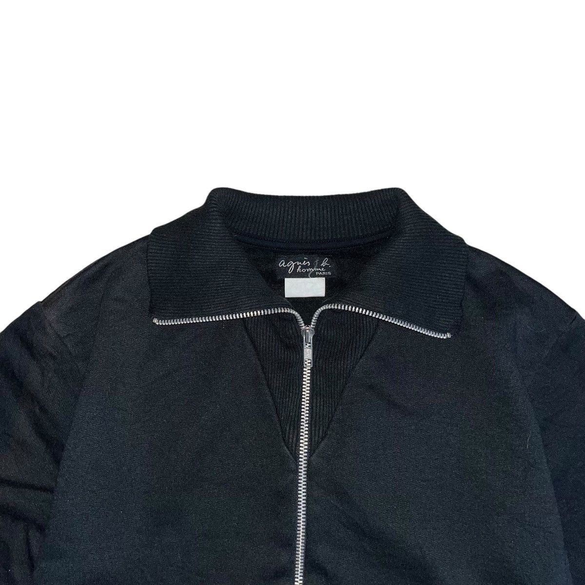 Designer × Vintage × agnes b. VINTAGE AGNES B HOMME PARIS JACKET SWEAT CARDIGAN Size US M / EU 48-50 / 2 - 3 Thumbnail