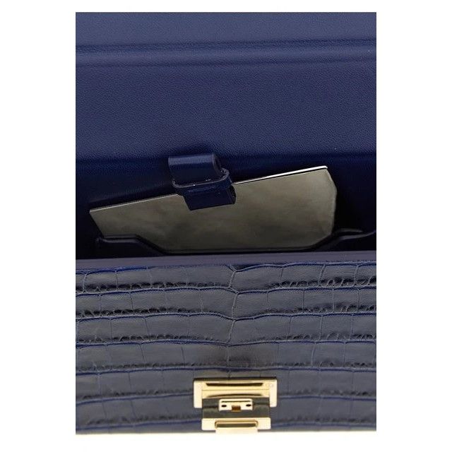 Tom Ford TOM FORD Blue Rigid Clutch New & Authentic Size ONE SIZE - 4 Thumbnail