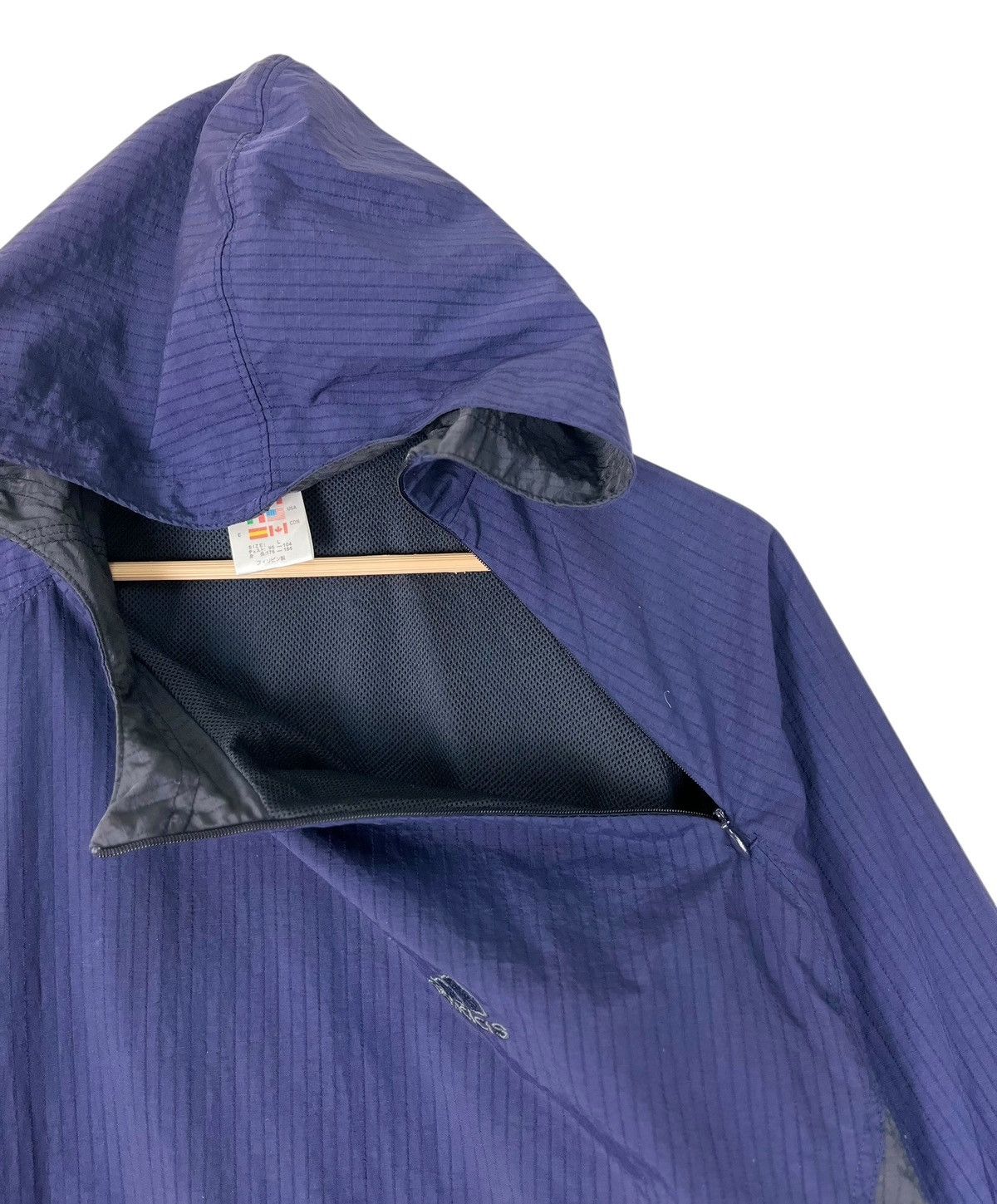 Adidas × Vintage Vintage Adidas Side Zipper Light Hoodie Jacket Size US L / EU 52-54 / 3 - 8 Thumbnail