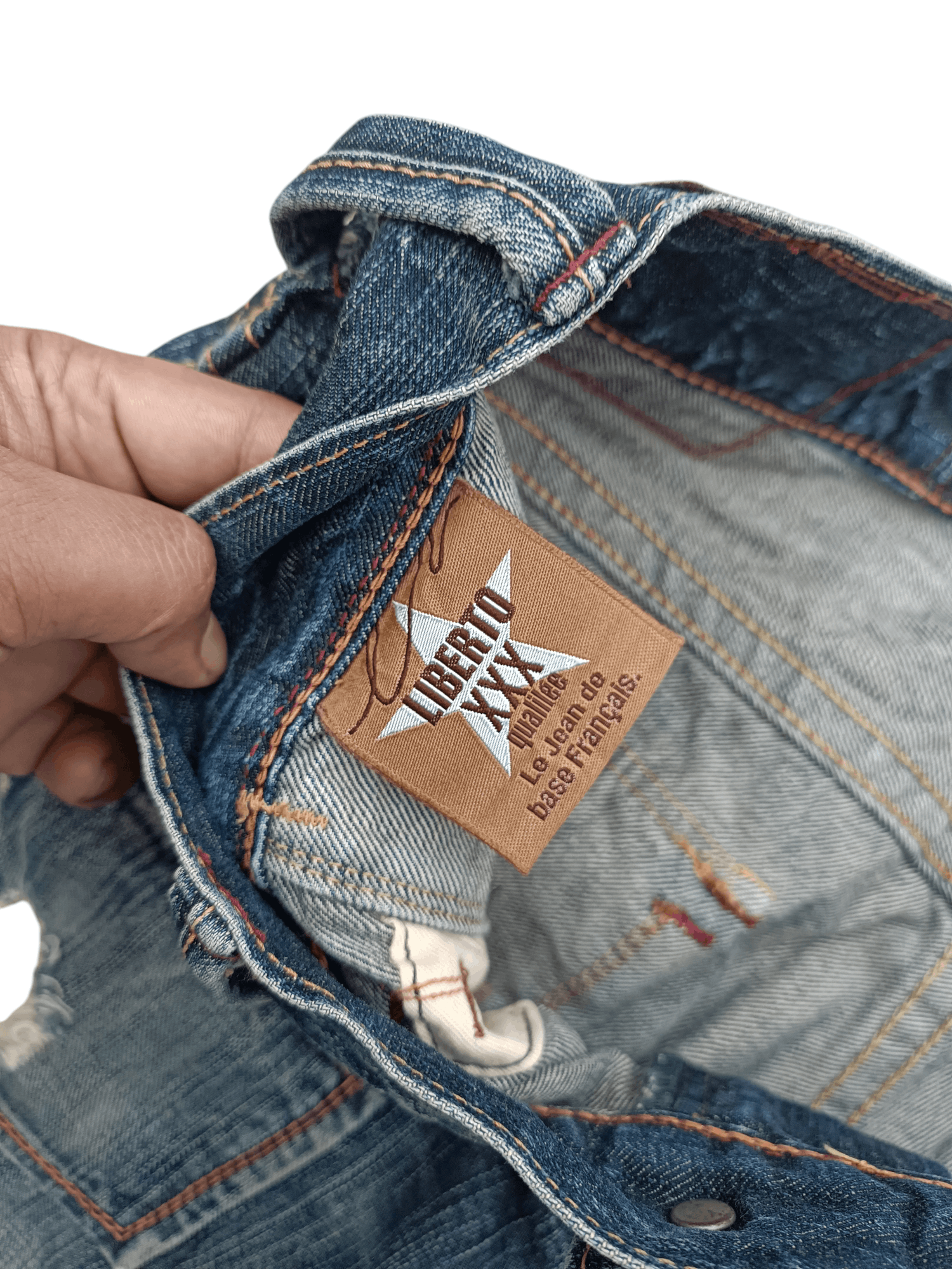 Hysteric Glamour × Japanese Brand RARE 🔥 Japan 🇯🇵 Liberto Distressed Design Size US 34 / EU 50 - 14 Thumbnail