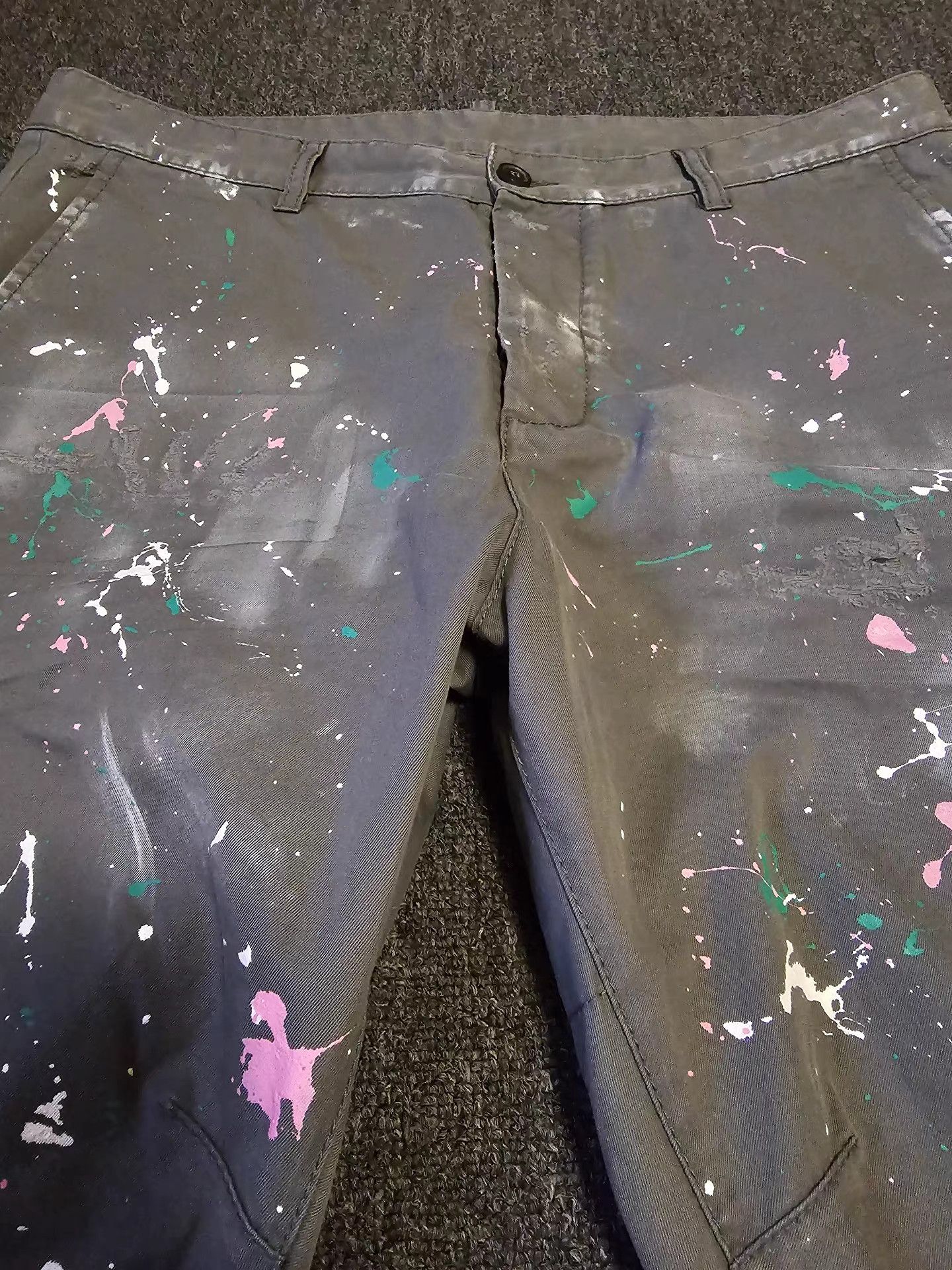 Dsquared2 Dsquared2 Men's Paint Splatter Size US 38 / EU 54 - 6 Thumbnail