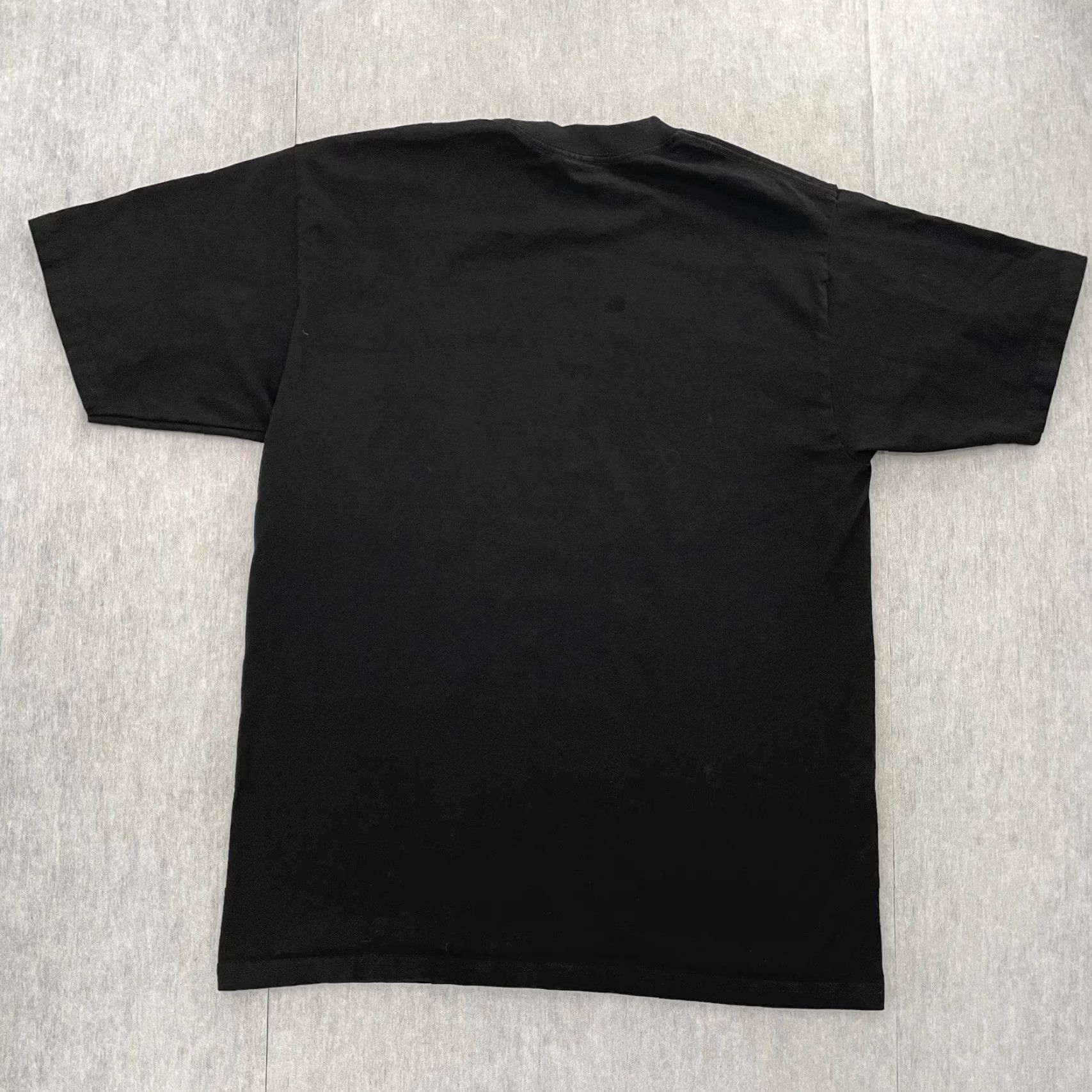 Vintage VINTAGE Air Jordan T-Shirt Mens Large Black Crew Neck Short Sleeve Graphic Retro Sports Size US L / EU 52-54 / 3 - 2 Thumbnail