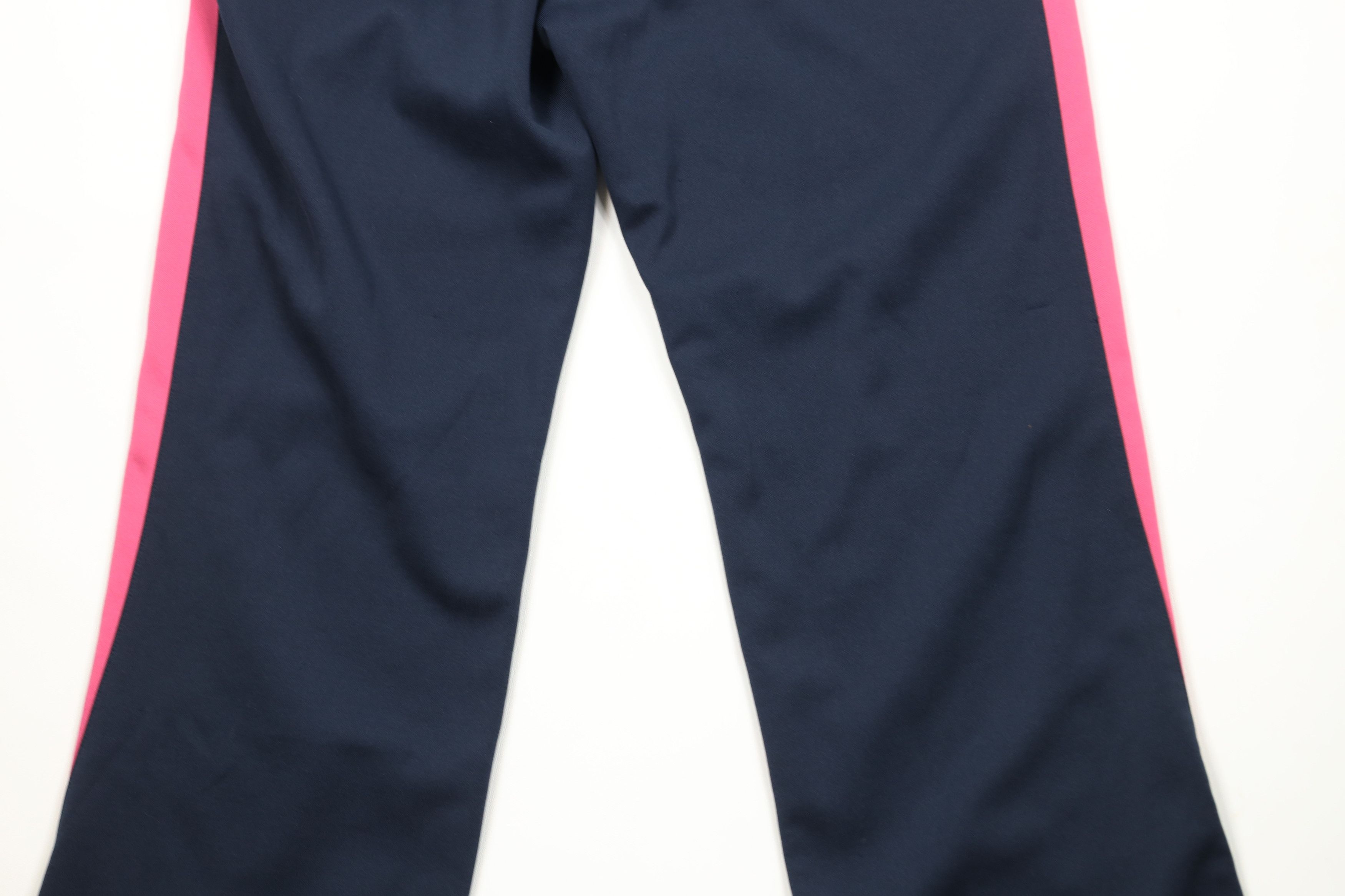 Nike × Vintage Vintage 90s Y2K Nike Scott Mini Swoosh Flared Wide Leg Pants Size 32" / US 10 / IT 46 - 12 Thumbnail