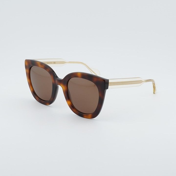 Gucci Gucci GG0564S 002 Women Sunglasses Havana Cat Eye Frame Size ONE SIZE - 1 Thumbnail