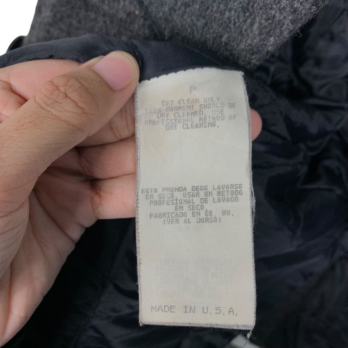 Vintage CAL CRAFT Made in Usa Double Breast Wool Coat #1573-C70 Size US M / EU 48-50 / 2 - 16 Thumbnail