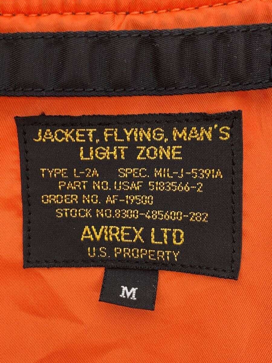 AVIREX　L-2A Avirex L-2A Reproduction Patch Nylon Flight Jacket Black