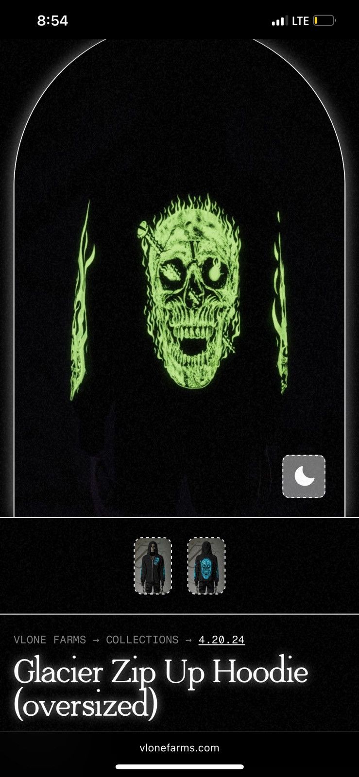 Vlone VLONE FARMS GLACIER ZIP UP Size US L / EU 52-54 / 3 - 6 Thumbnail