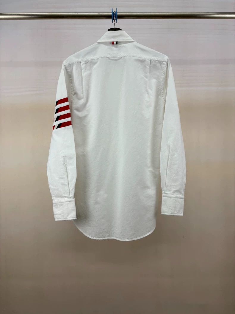 Thom Browne Thom Browne A red and black four-striped shirt Size US S / EU 44-46 / 1 - 2 Thumbnail