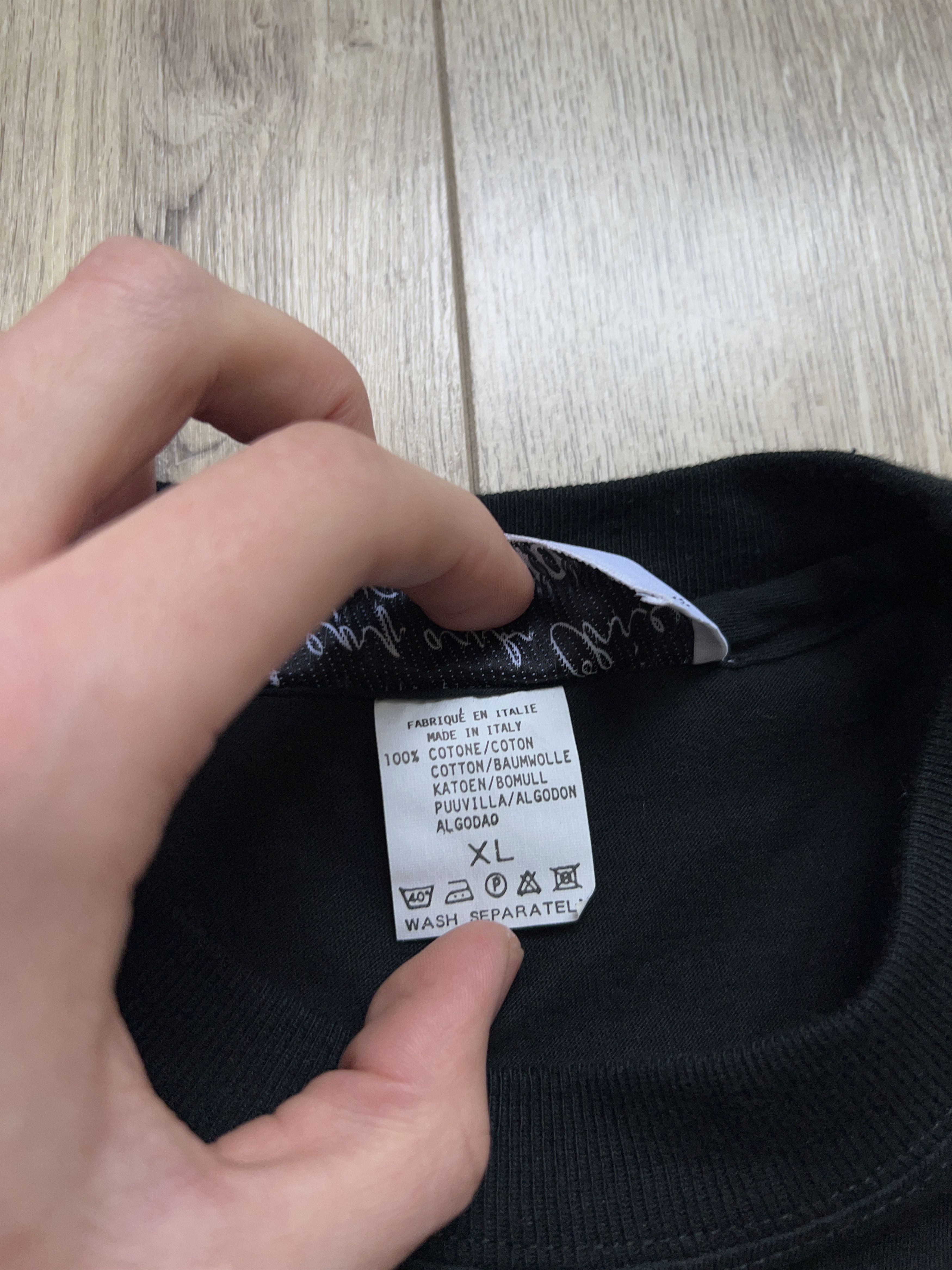Moschino Cheap and Chic Big Logo T Shirt Tee Size XL Made in Italy Size US XL / EU 56 / 4 - 4 Thumbnail