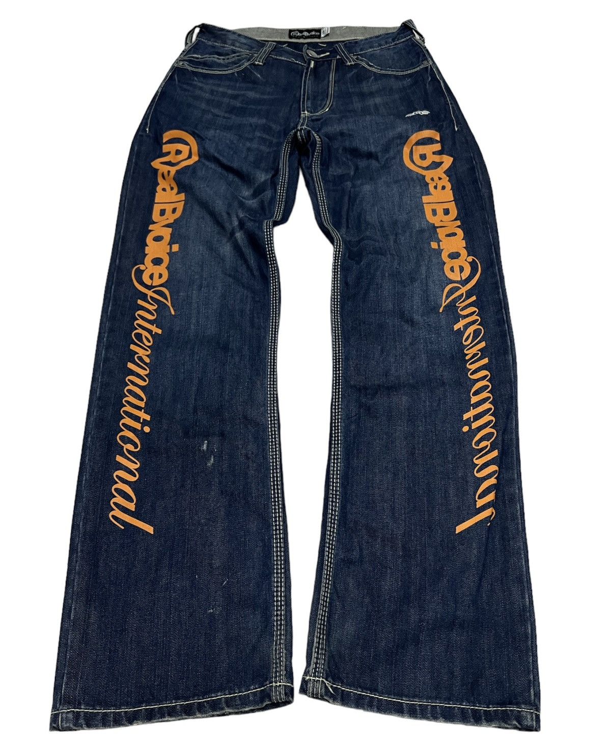 If Six Was Nine × Japanese Brand REAL BVOICE JEANS VERY RARE Size US 29 - 1 Thumbnail