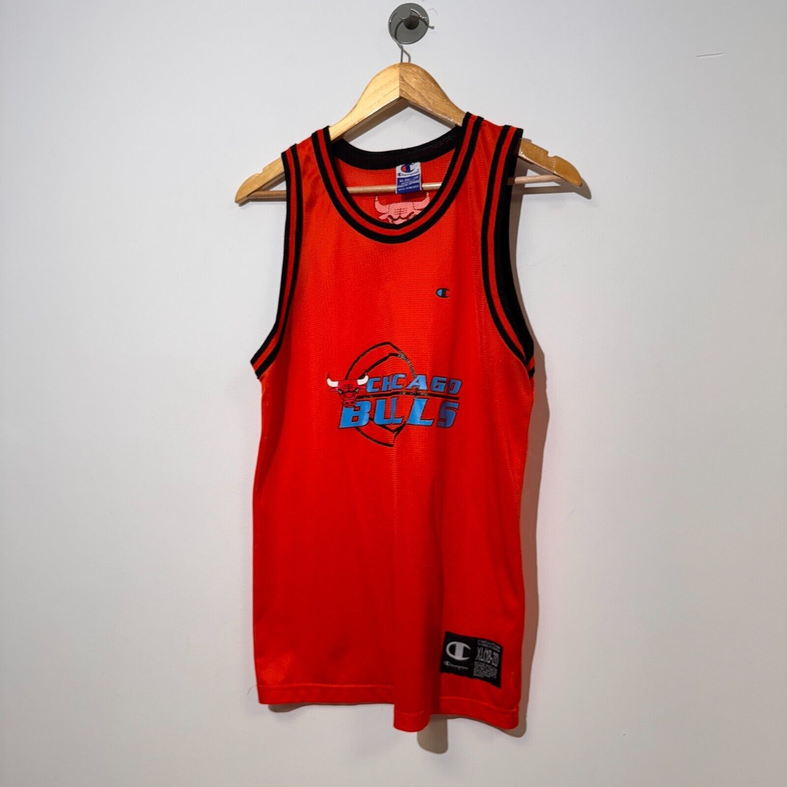 Champion × Vintage Vintage Champion Unisex Orange Polyester Tank Top Size M NBA Size US M / EU 48-50 / 2 - 2 Thumbnail