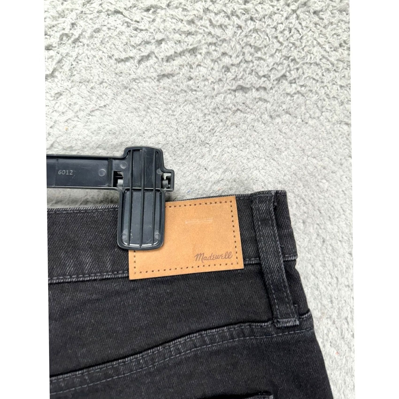 Madewell VINTAGE Madewell The Perfect Vintage Flare Jeans Women 31 Black Wide-Leg Denim Pants NEW Jeans Women 31 Black Wide-Leg Flare Vintage Madewell Size 24" / US 00 / IT 34 - 6 Thumbnail