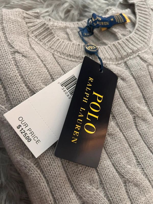 Ralph Lauren Knit Ralph Lauren Gris Taille M Adulte Homme Size US M / EU 48-50 / 2 - 2 Thumbnail