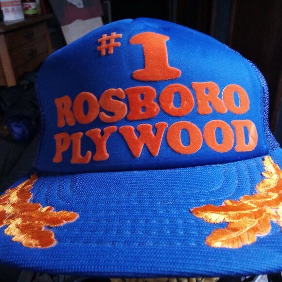 Other DS Vintage Rosboro Plywood #1 Scrambled Eggs Trucker Hat Size ONE SIZE - 2 Thumbnail