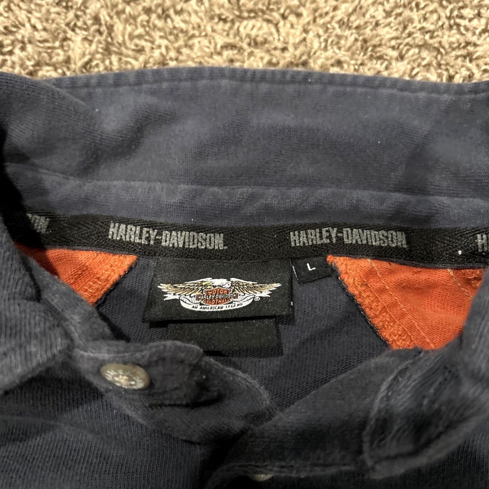 Harley Davidson Item Specifications: Color: White Size US L / EU 52-54 / 3 - 3 Thumbnail
