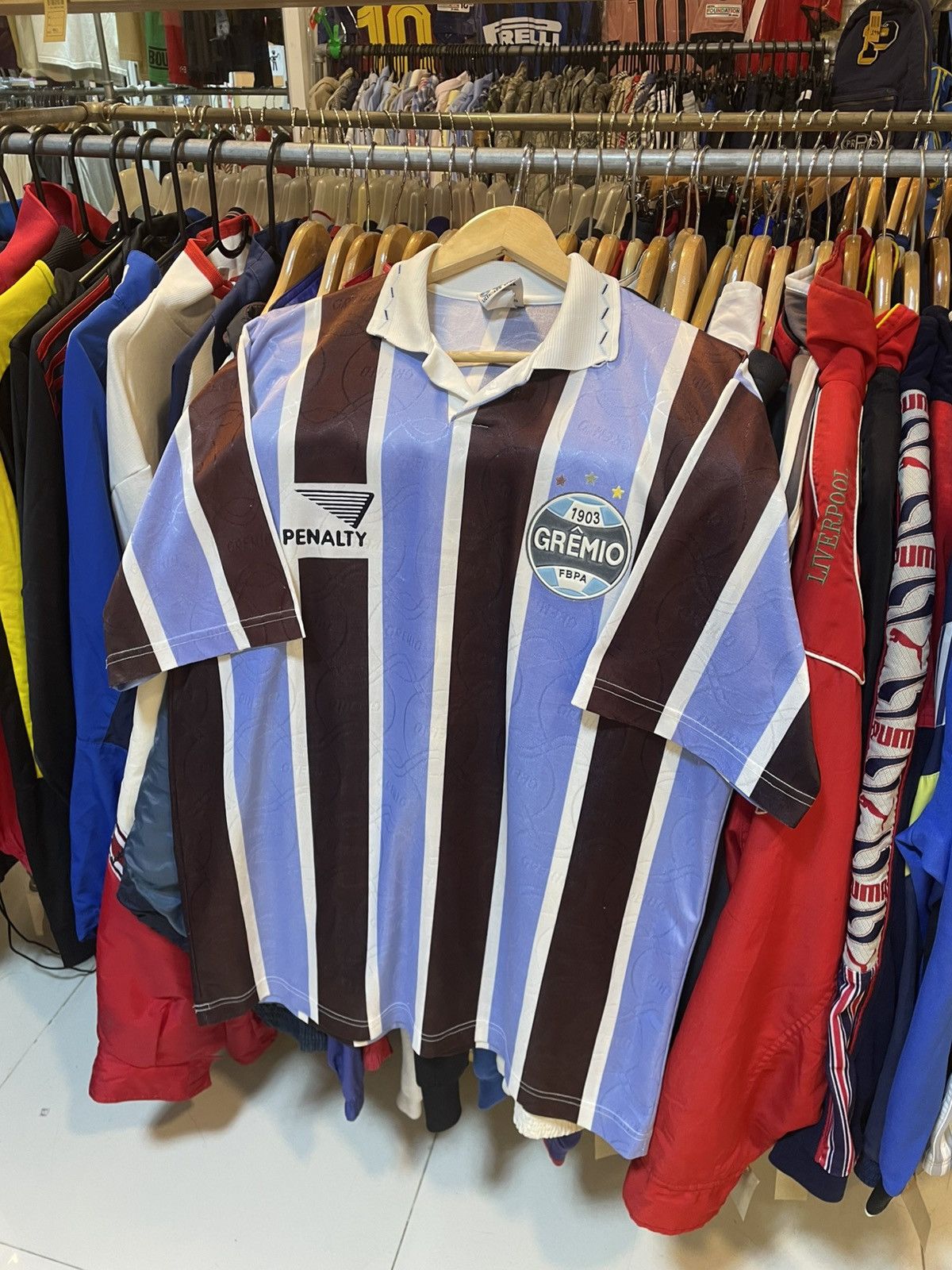 Other Vintage 1995 Gremio FPBA Home Kit Size US XL / EU 56 / 4 - 1 Thumbnail