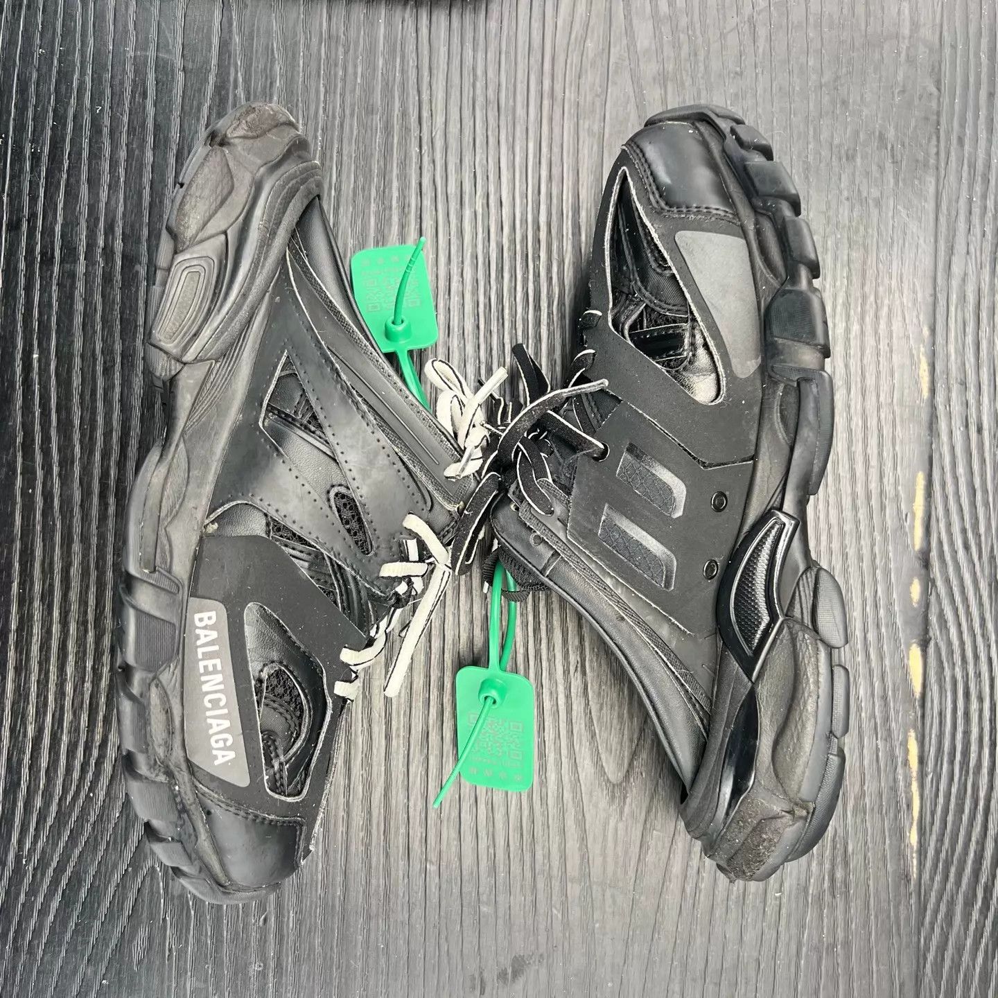 Balenciaga Balenciaga Track Mule Black 36 with box Size US 5.5 / IT 35.5 - 2 Thumbnail