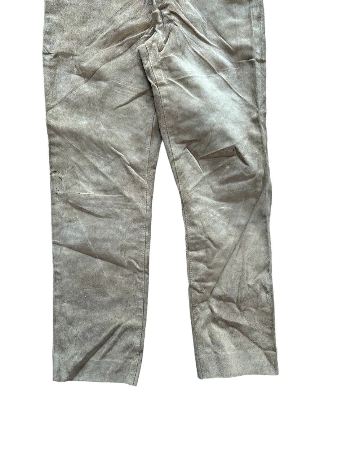Beams Plus × Leather Beams Suede Trousers Leather Size US 28 / EU 44 - 3 Thumbnail