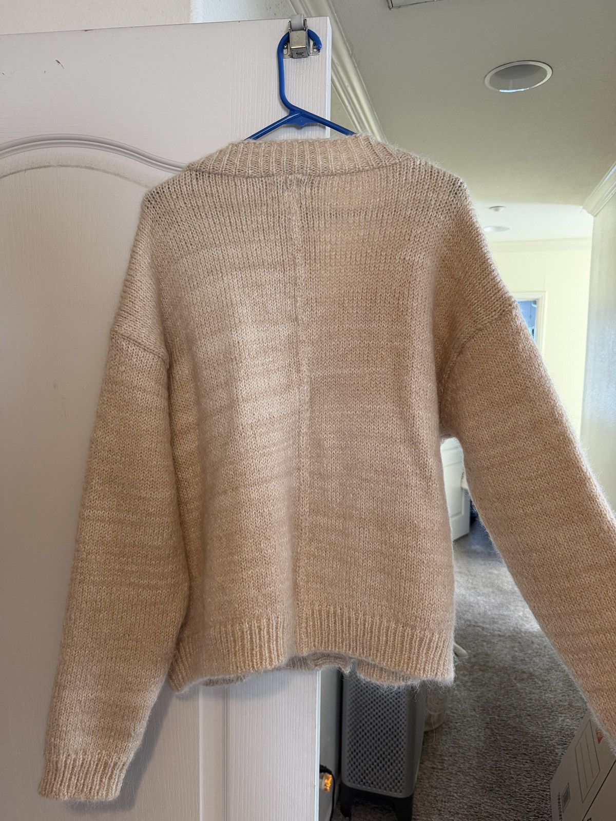 Rhude RHUDE Monte Carlo Cashmere Wool Melange Knit Cardigan Size US L / EU 52-54 / 3 - 3 Thumbnail