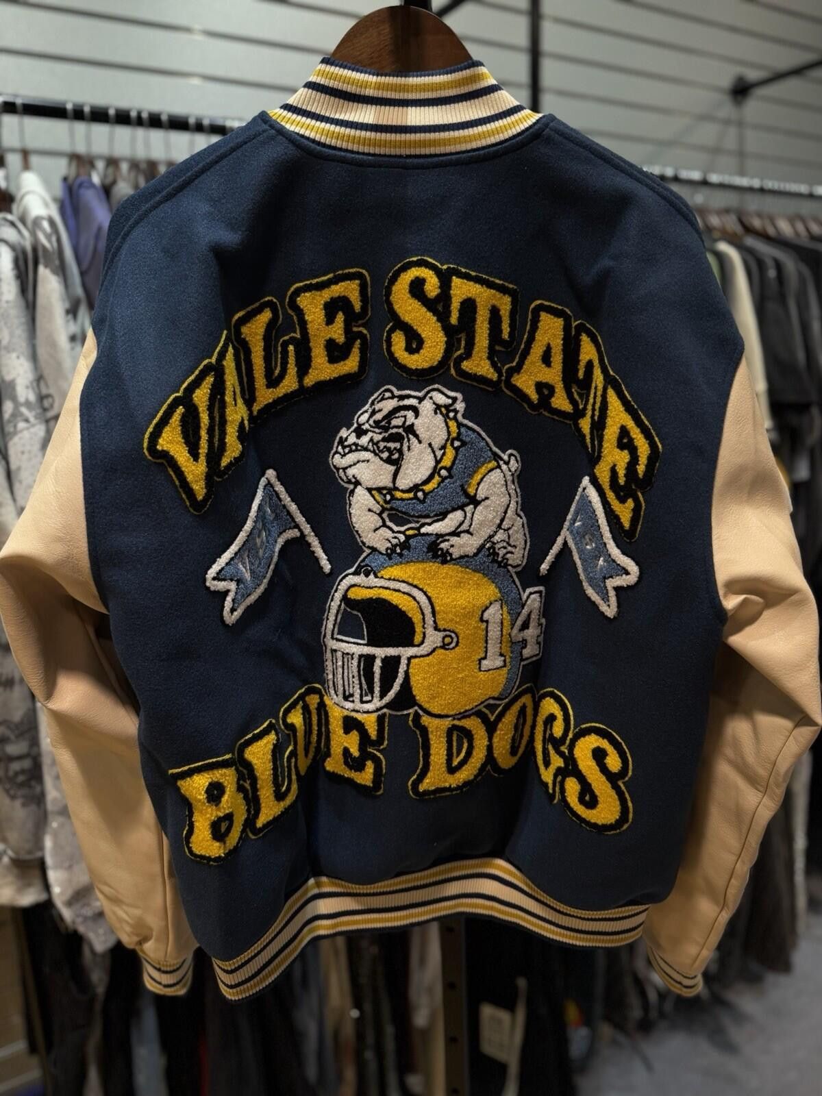 Vale ValeLives Valley Leather Jacket Blue Rare Release Size XXL Size US XXL / EU 58 / 5 - 2 Thumbnail
