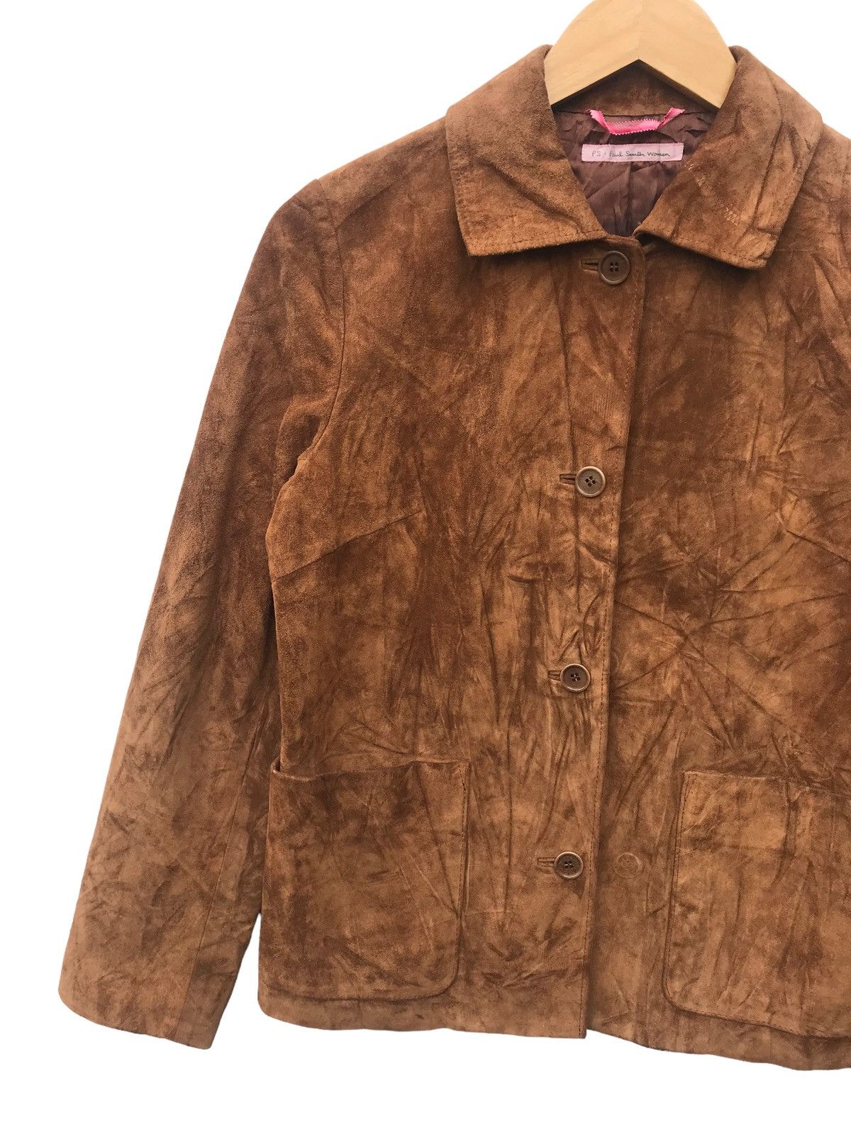 Paul Smith Paul Smith Women Leather Jacket Cowhide Jacket Size M / US 6-8 / IT 42-44 - 3 Thumbnail