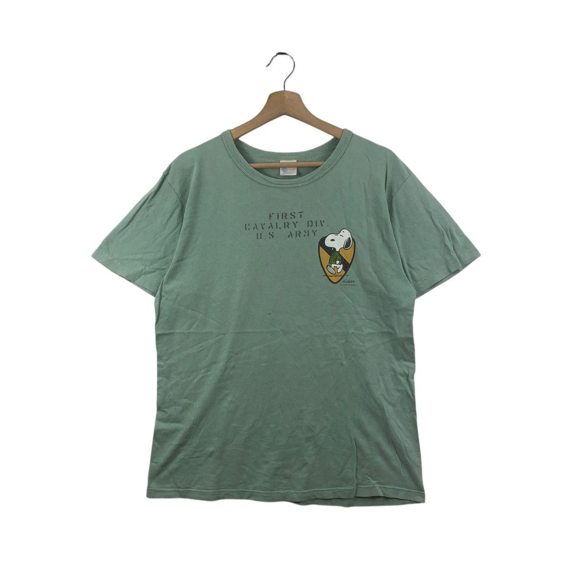 Vintage Vintage BUZZ RICKSON x SNOOPY PEANUTS Tee Shirt Top First Size US M / EU 48-50 / 2 - 1 Thumbnail