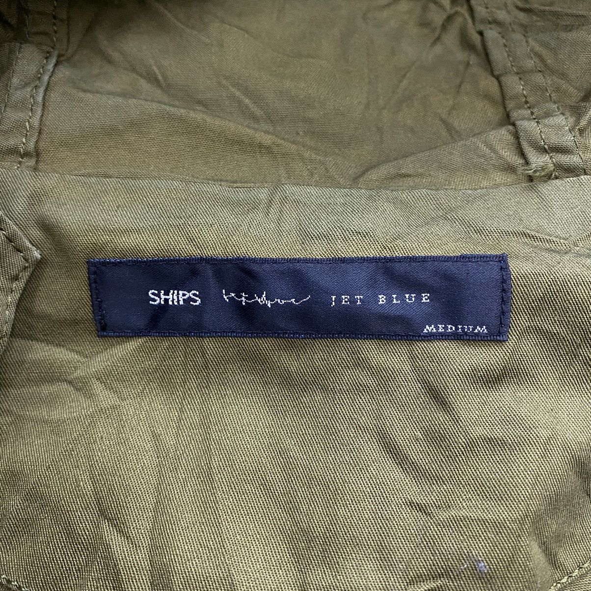 Japanese Brand × Ships Jet Blue SHIPS Jet Blue Japanese Brand Khaki Hooded Fish Tail Parka Size US M / EU 48-50 / 2 - 5 Thumbnail