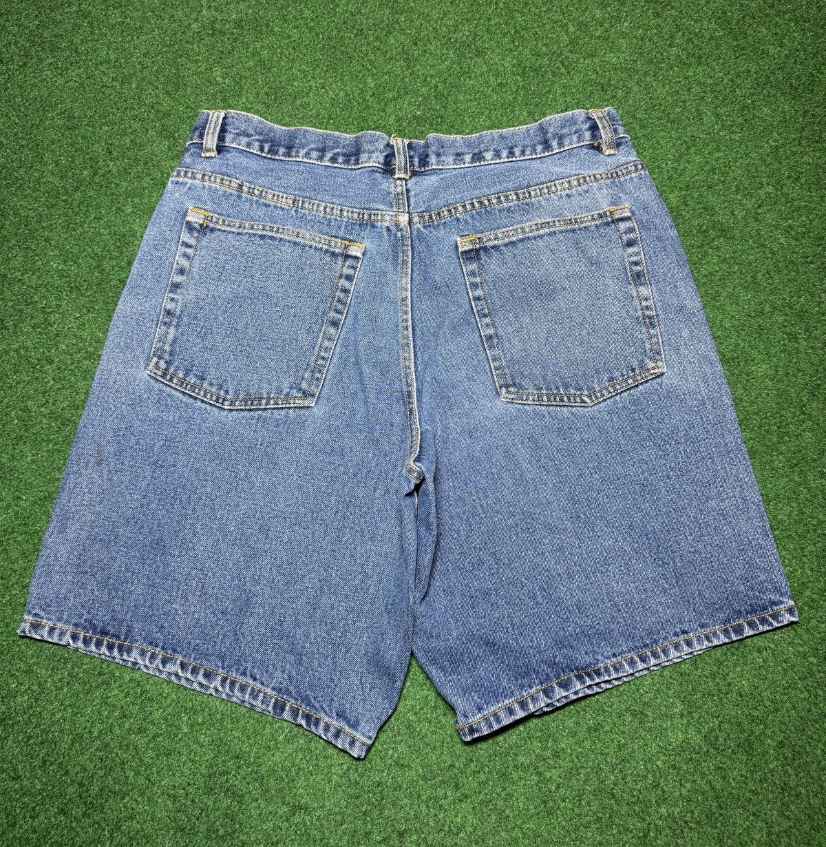 Basic Editions Basic Editions Relaxed Fit Jorts Grunge Denim Shorts Size US 34 / EU 50 - 1 Thumbnail