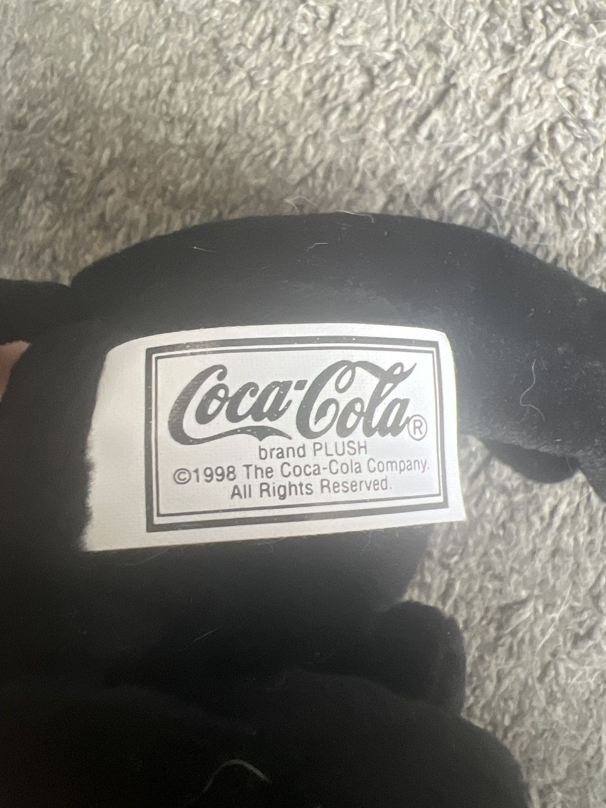 Coca Cola 1998 Coca-Cola Toro The Bull Bean Bag Plush Size ONE SIZE - 7 Thumbnail