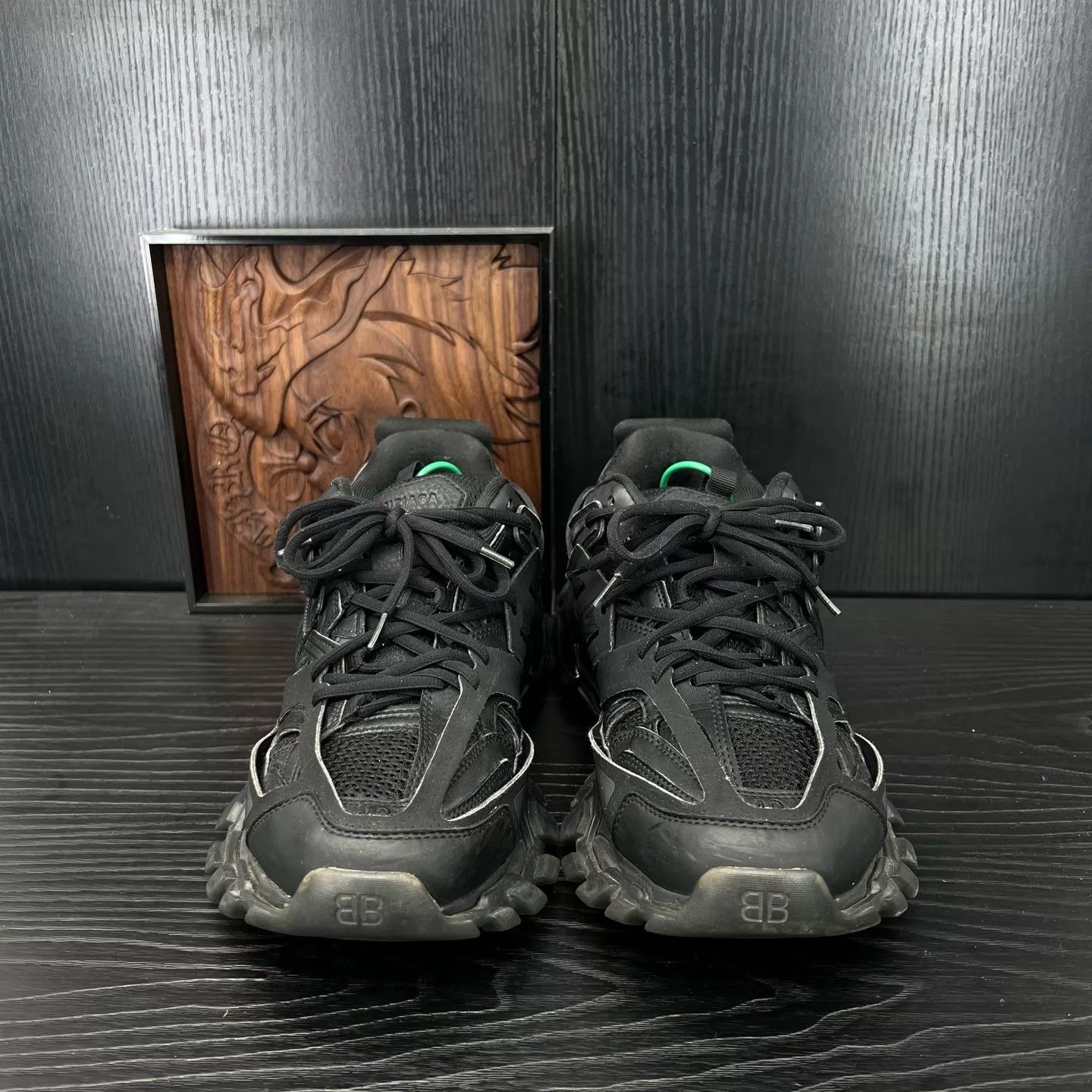 Balenciaga Balenciaga Track Black 42 New Original Box Size US 9 / EU 42 - 2 Thumbnail