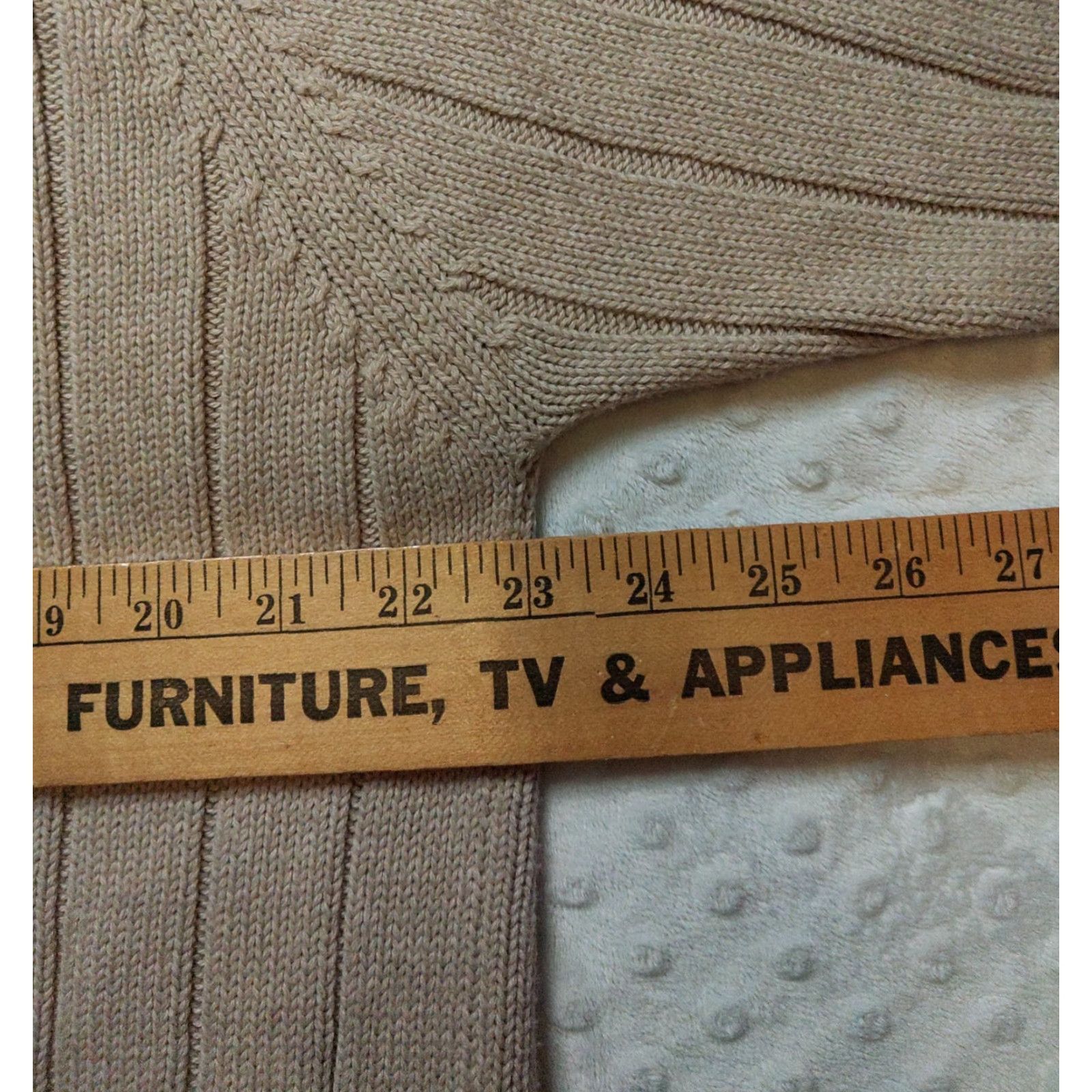 Eddie Bauer Eddie Bauer Cream Beige Size 2XL Tall Mens Crew Neck Sweater 100% Cotton Knit Pullover Size US XXL / EU 58 / 5 - 7 Thumbnail