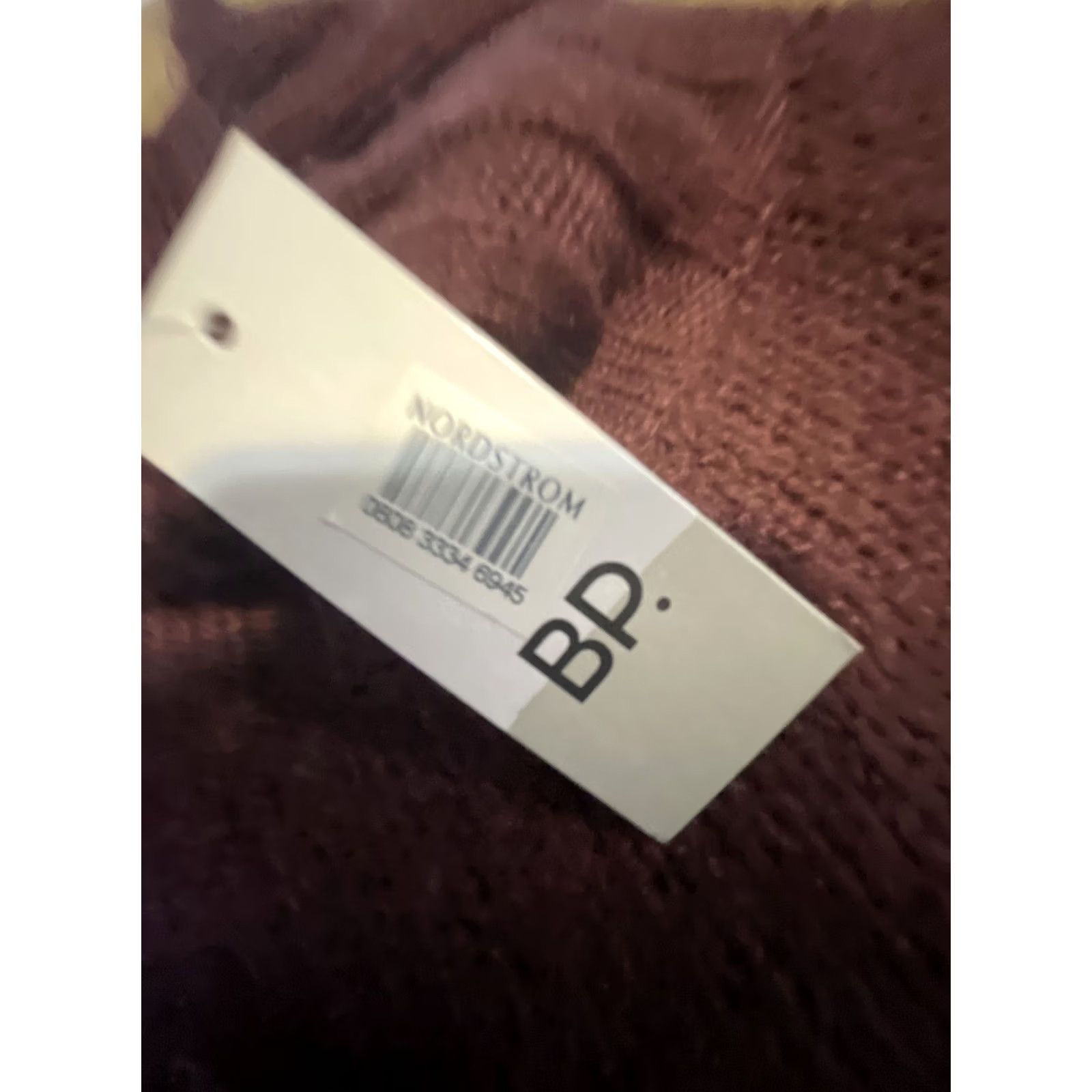 Vintage BP Sweater Shirt Women Oversized Chunky Knit Red Long Sleeve XXS Pullover Crew Neck Casual Fall Winter Women’s Knit Angled Stitch Design NWT Size XXS / US 00 / IT 34 - 4 Thumbnail