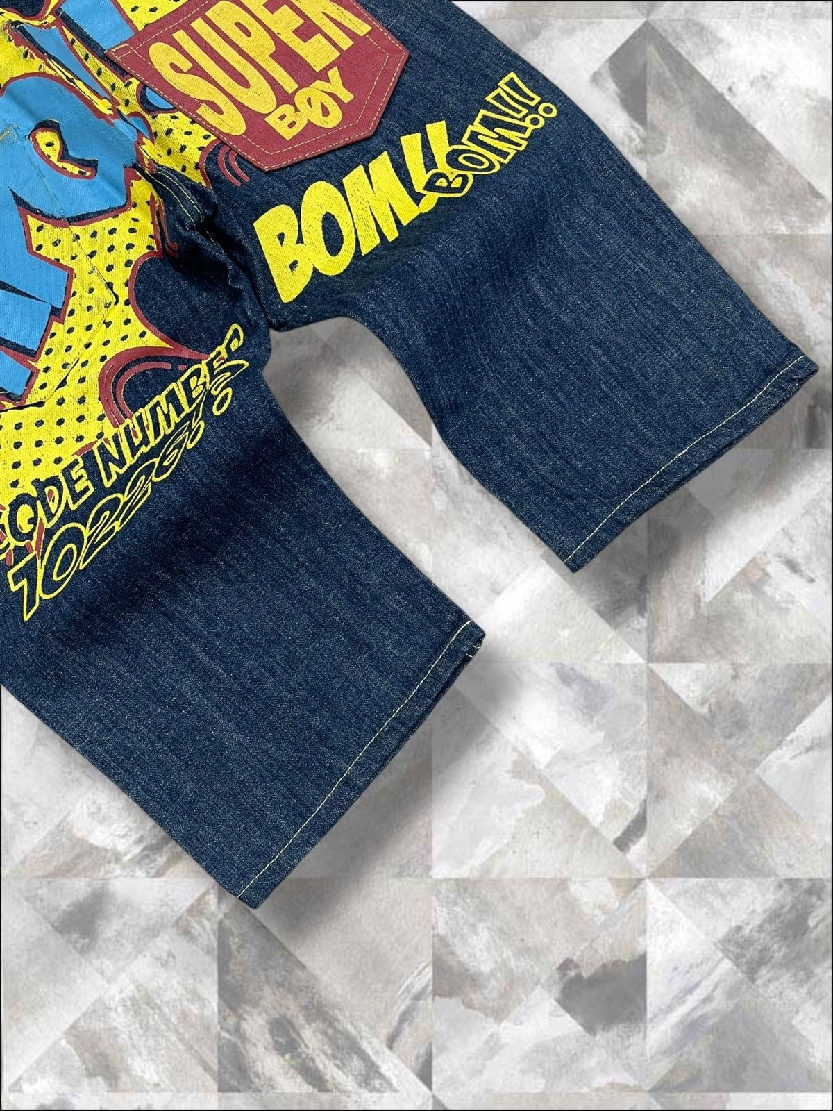 Hysteric Glamour Vintage 1990s Japan Designer Marpleq American Art Daicock Size US 30 / EU 46 - 8 Thumbnail